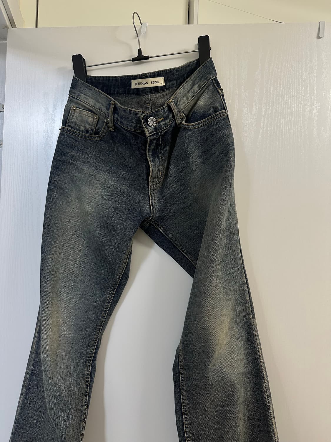 보헤미안서울 부츠컷 데님 팬츠 M 상품이미지3