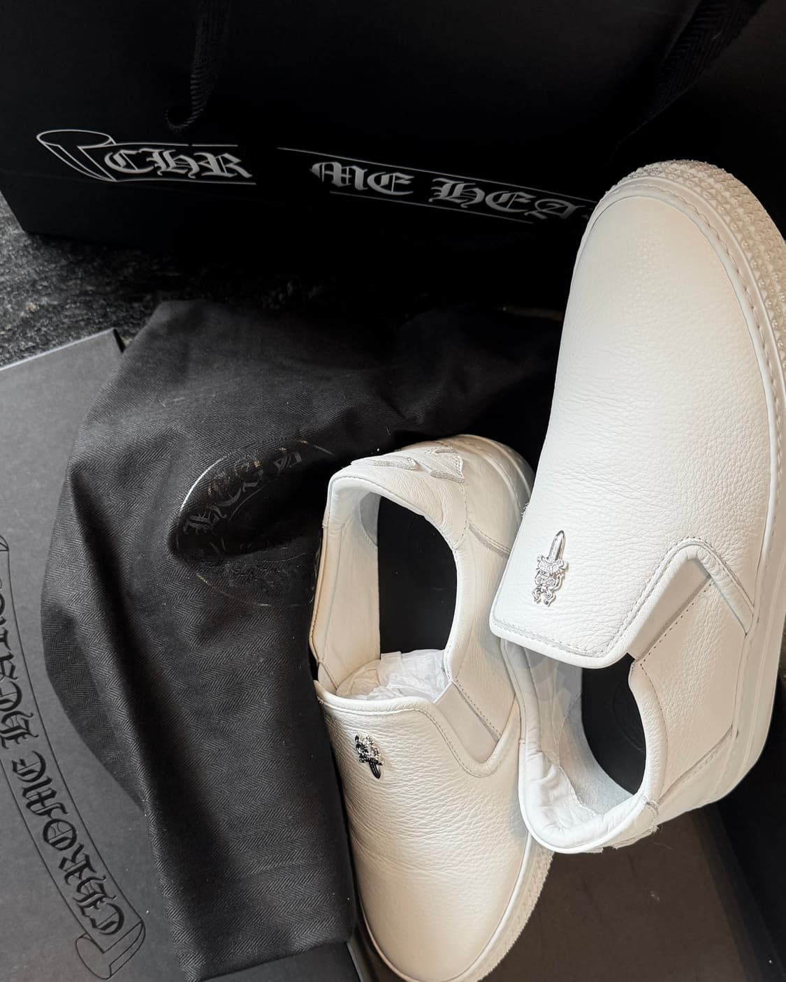 (예약중)대거 슬립온 화이트 상품이미지1