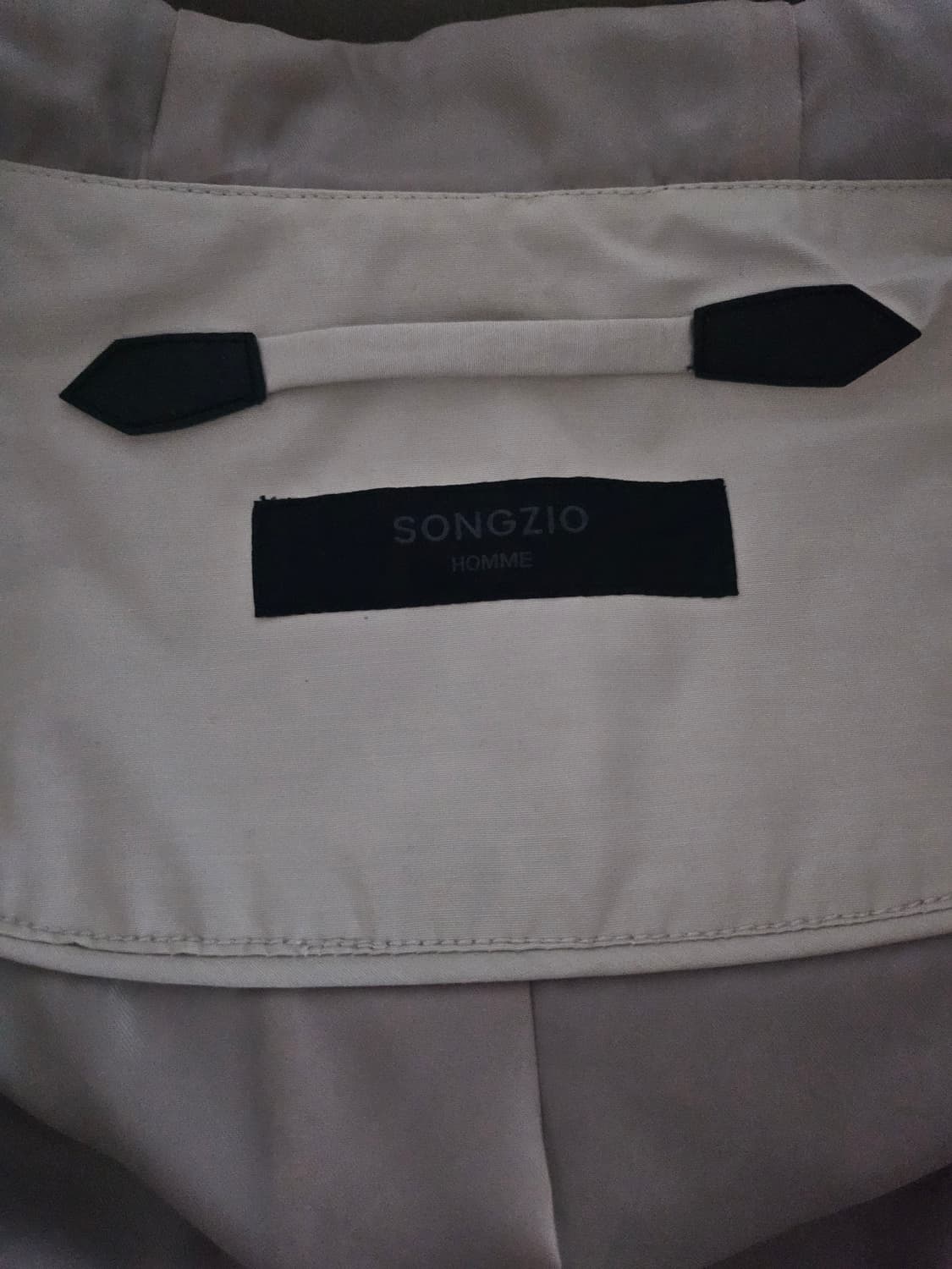 [거의 새것] 송지오옴므 시그니쳐 돌먼 점퍼 자켓 50 상품이미지3