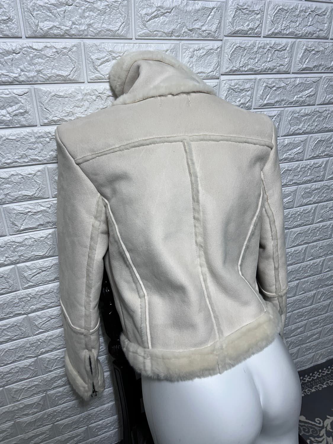 화이트 시어링 자켓 상품이미지7