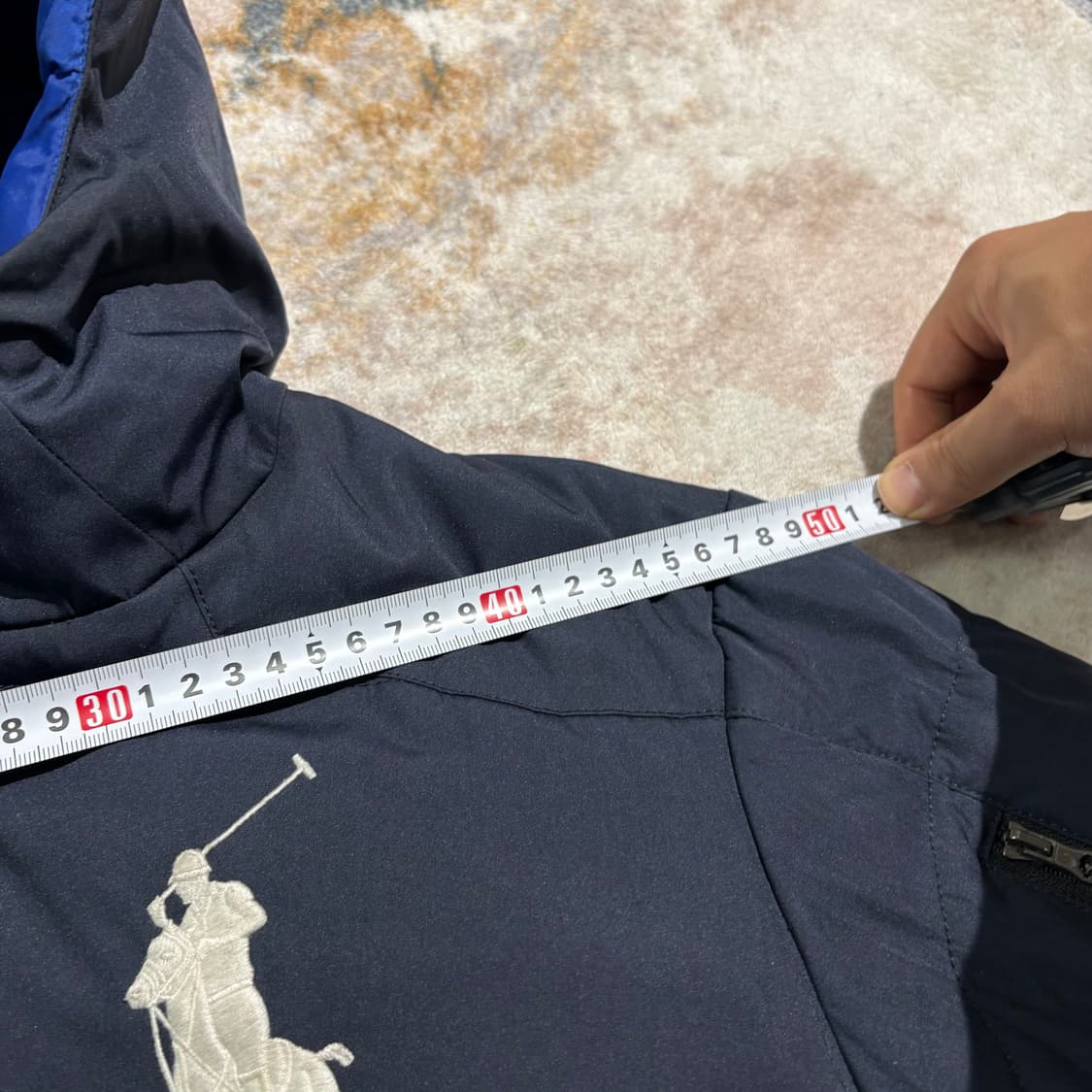 폴로 빅포니 빈티지 패딩 후드점퍼 상품이미지9