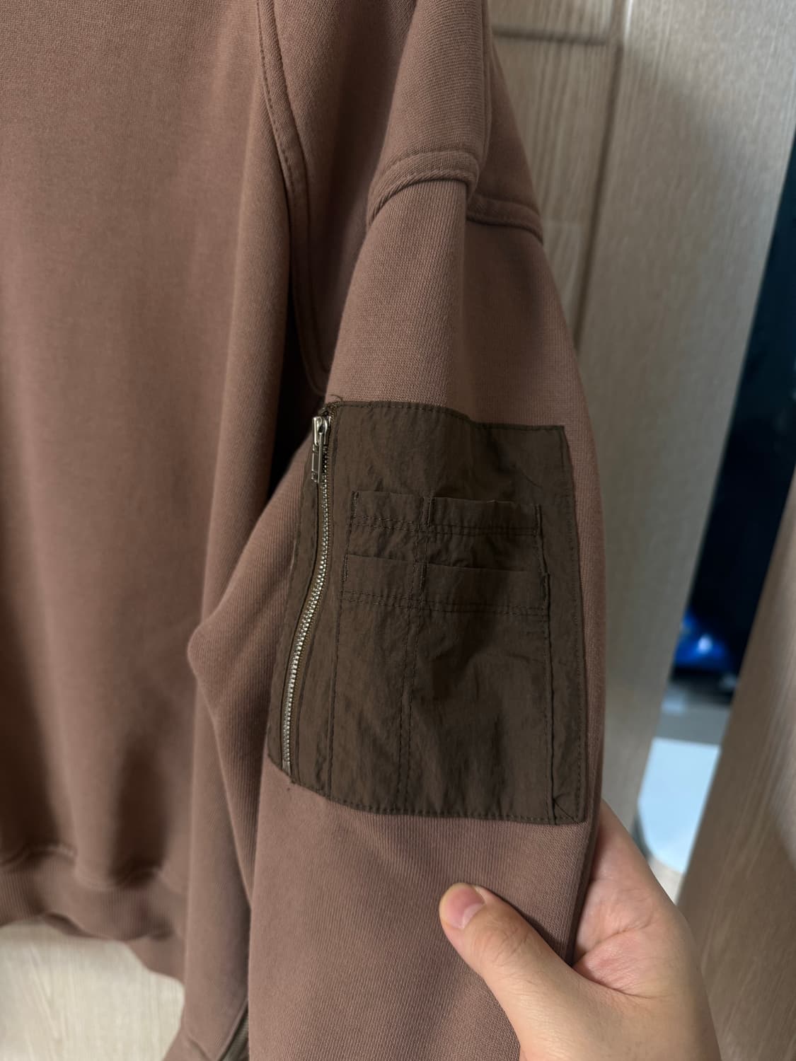 준지 오버핏 MA-1  맨투맨 S. (새상품급) 상품이미지3