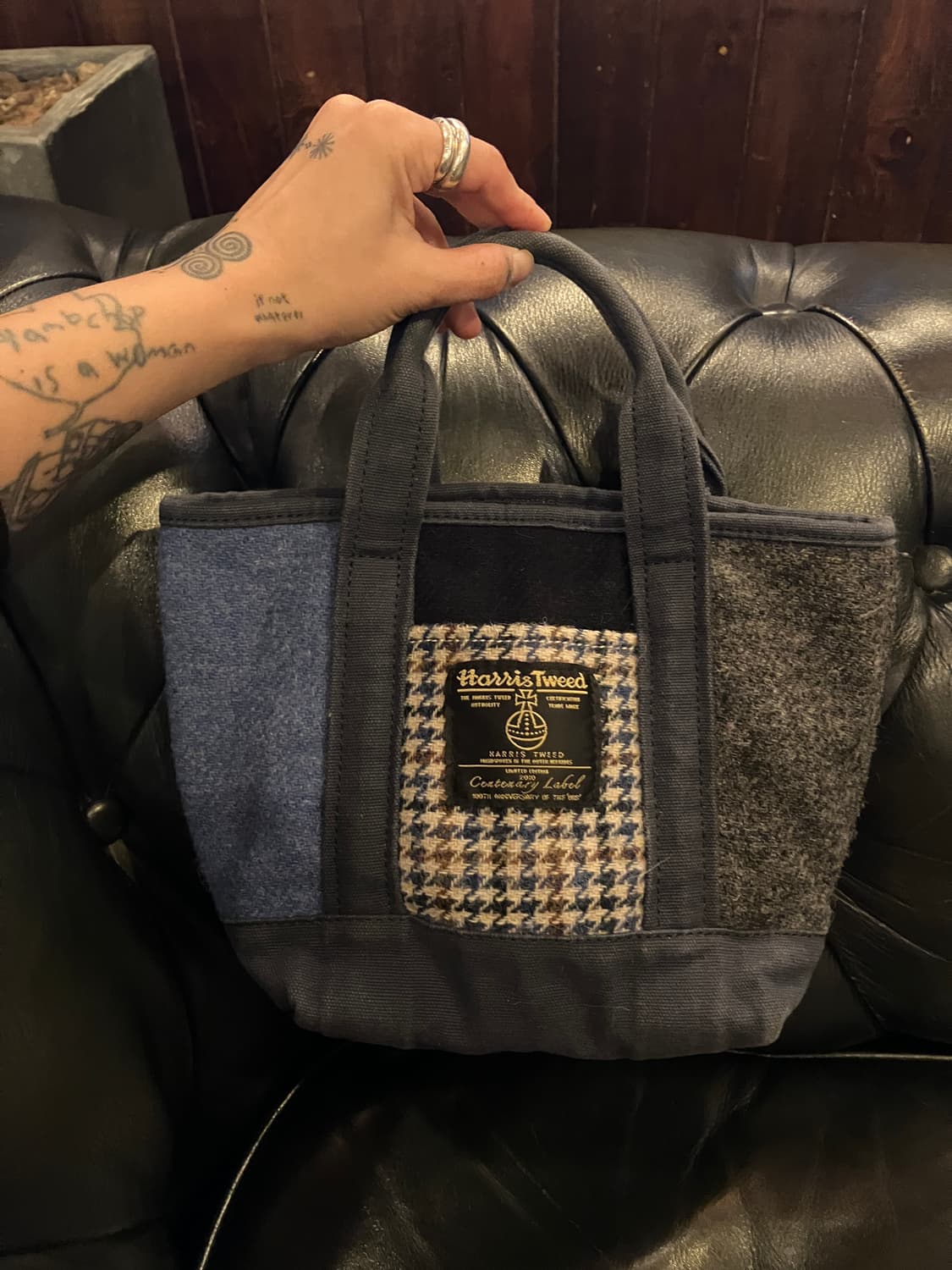 해리스트위드 도트백 상품이미지1