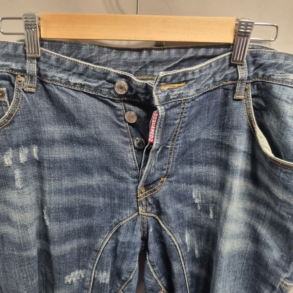 DSQUARED2 디스퀘어드 데님 청바지 데미지진 상품이미지4