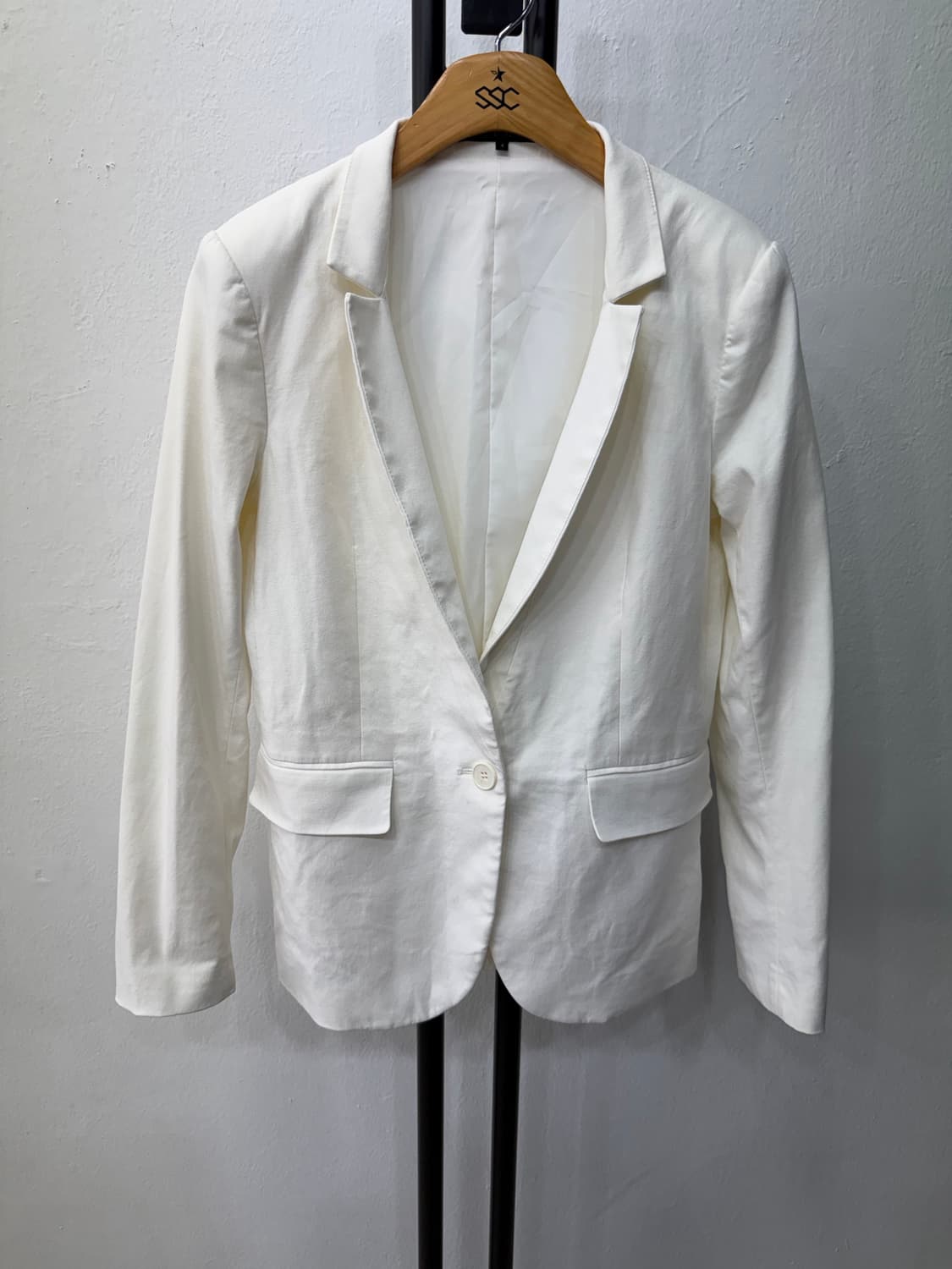 정품) 띠어리 여성 화이트 블레이저 자켓 4(55) 상품이미지1