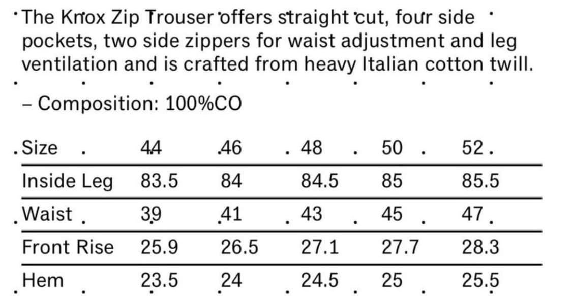 키코 녹스 트라우저 블랙 상품이미지2
