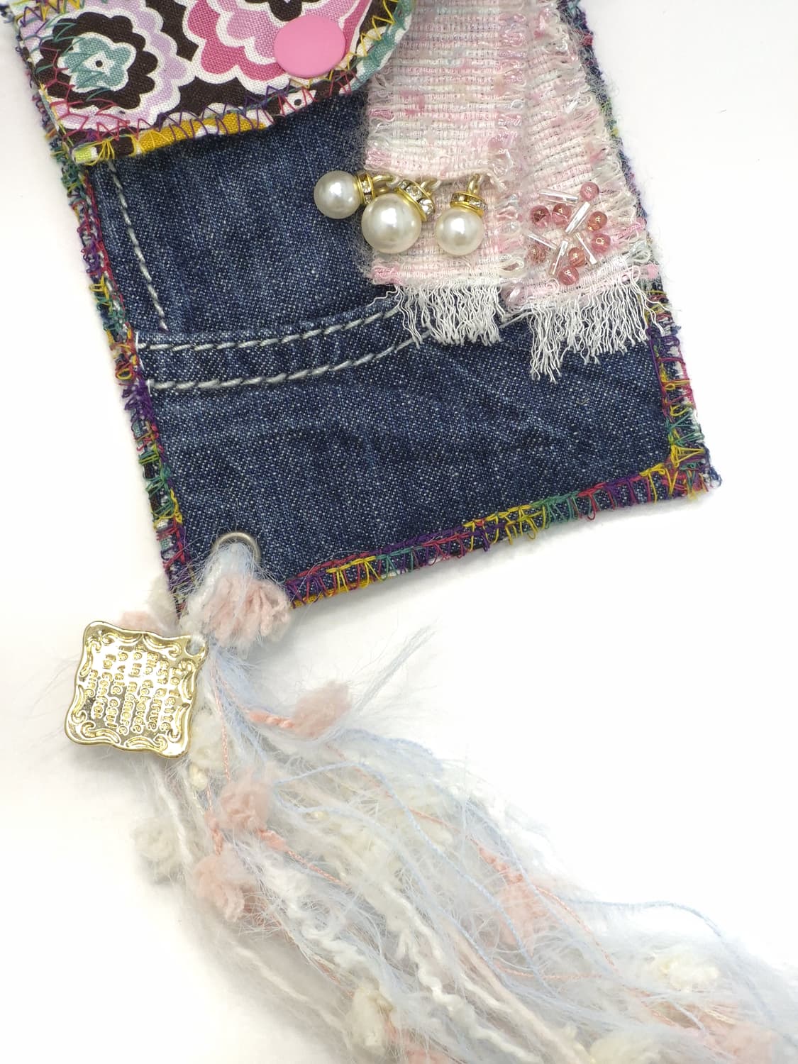 [키링] Exotic flower pocket keychain 상품이미지2