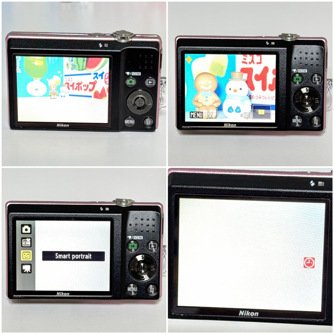 니콘 쿨픽스 S570 베이비핑크 빈티지디카 상품이미지5