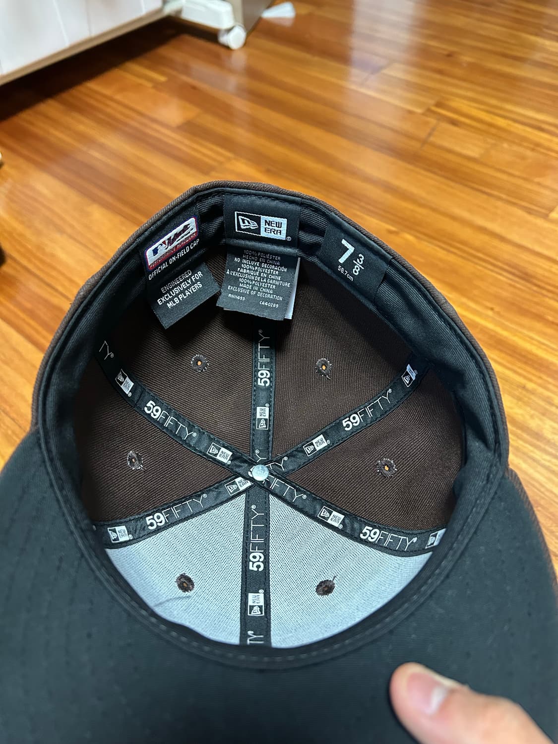 뉴에라 스냅백 브라운 상품이미지5