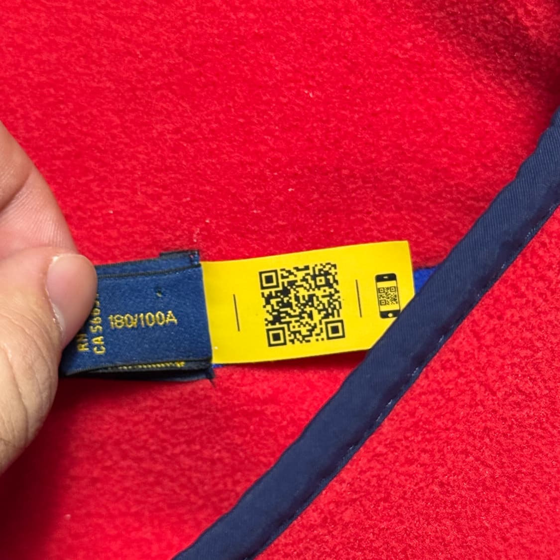 L 폴로랄프로렌 원포켓 빈집업 후리스 상품이미지5