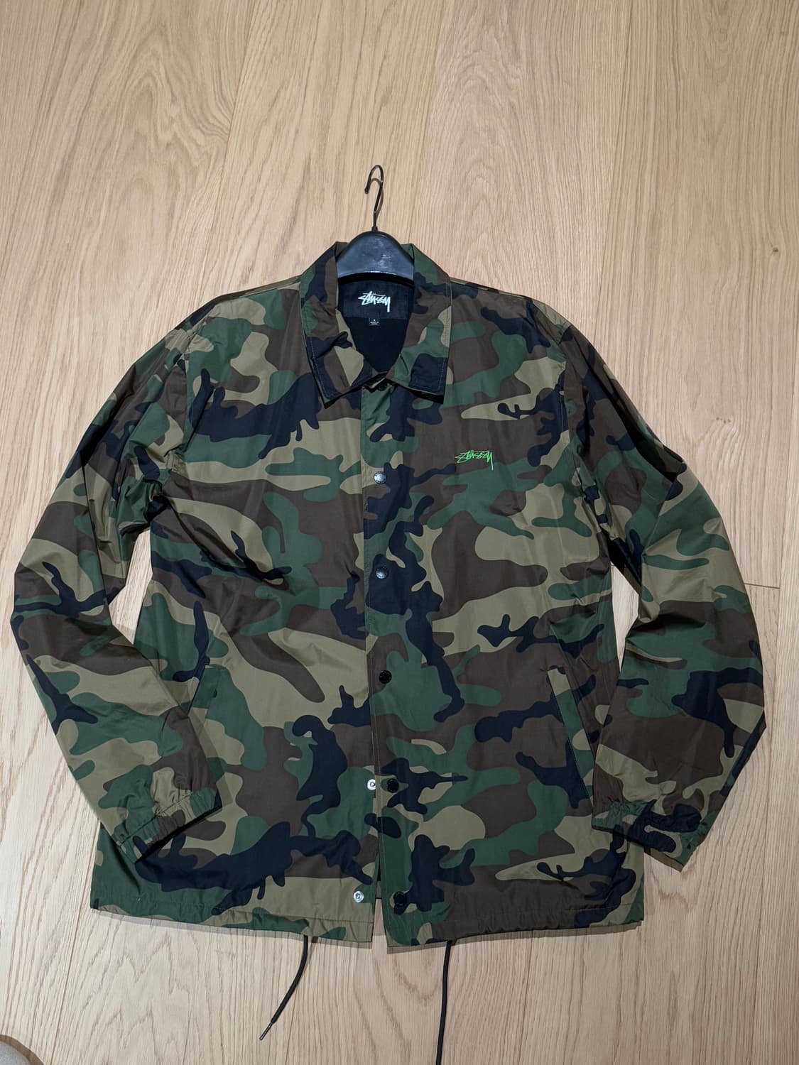 [L] stussy camo coach jacket japan 상품이미지3