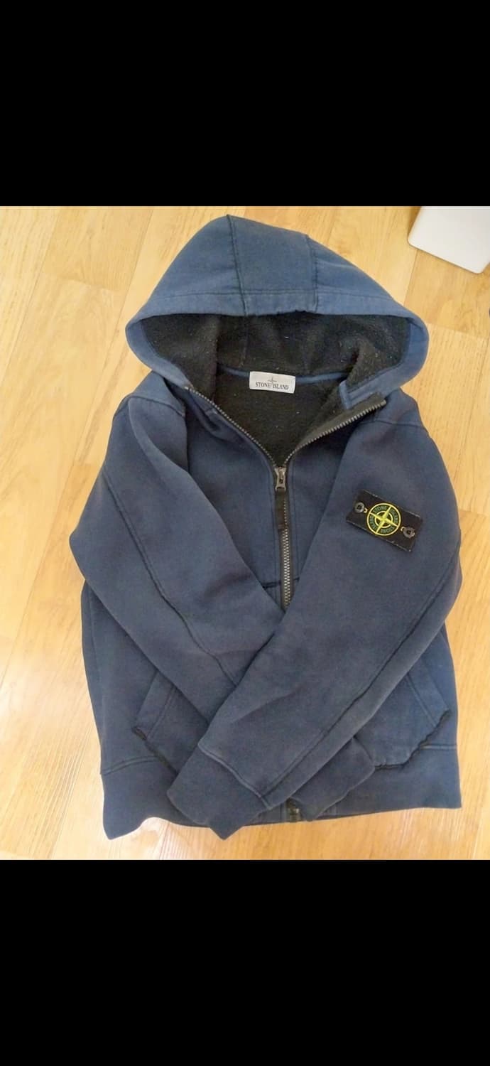 스톤 아일랜드 네이비 후드집업 S 상품이미지1
