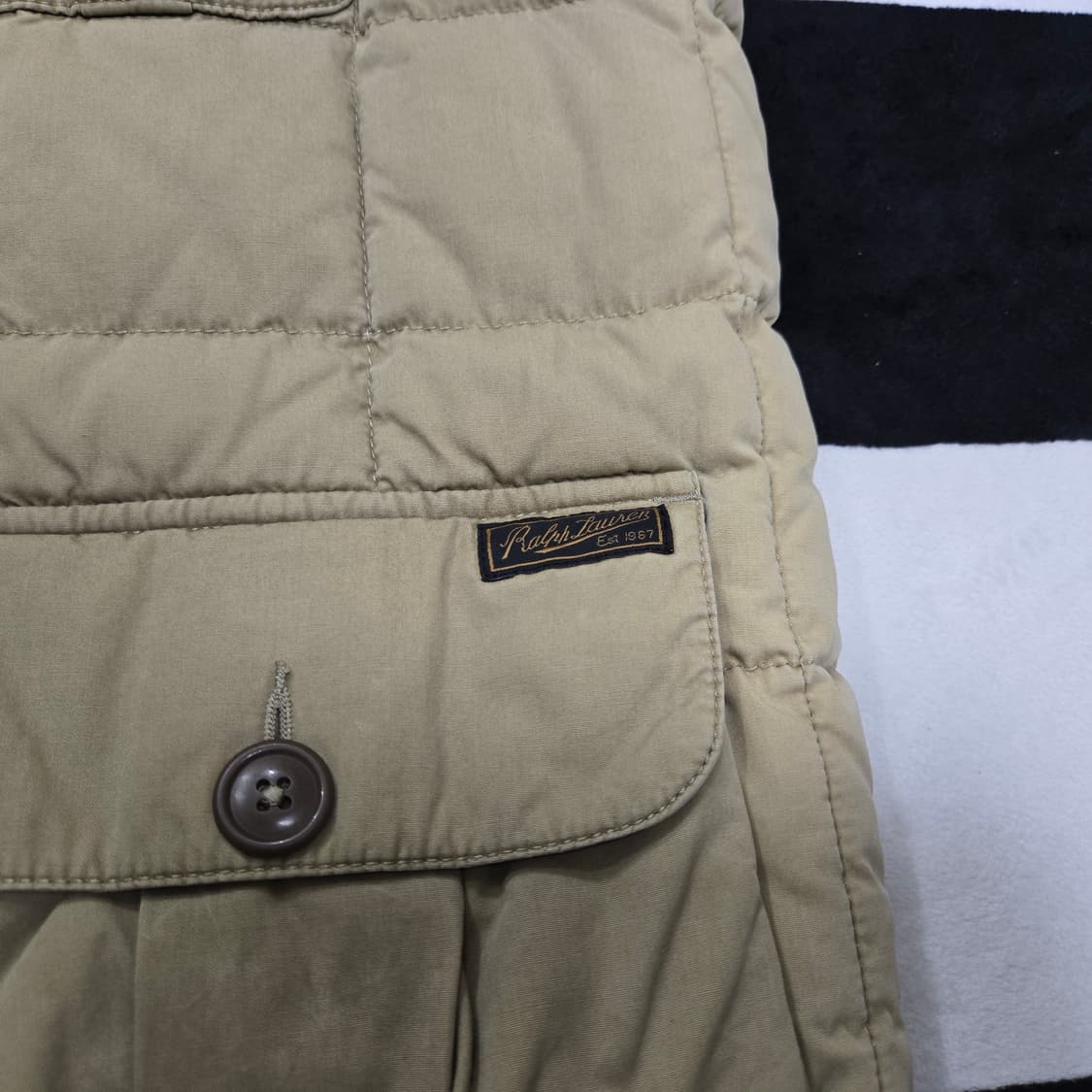 S 폴로랄프로렌 헌팅 패딩 베스트 밀리터리 패딩조끼 상품이미지2