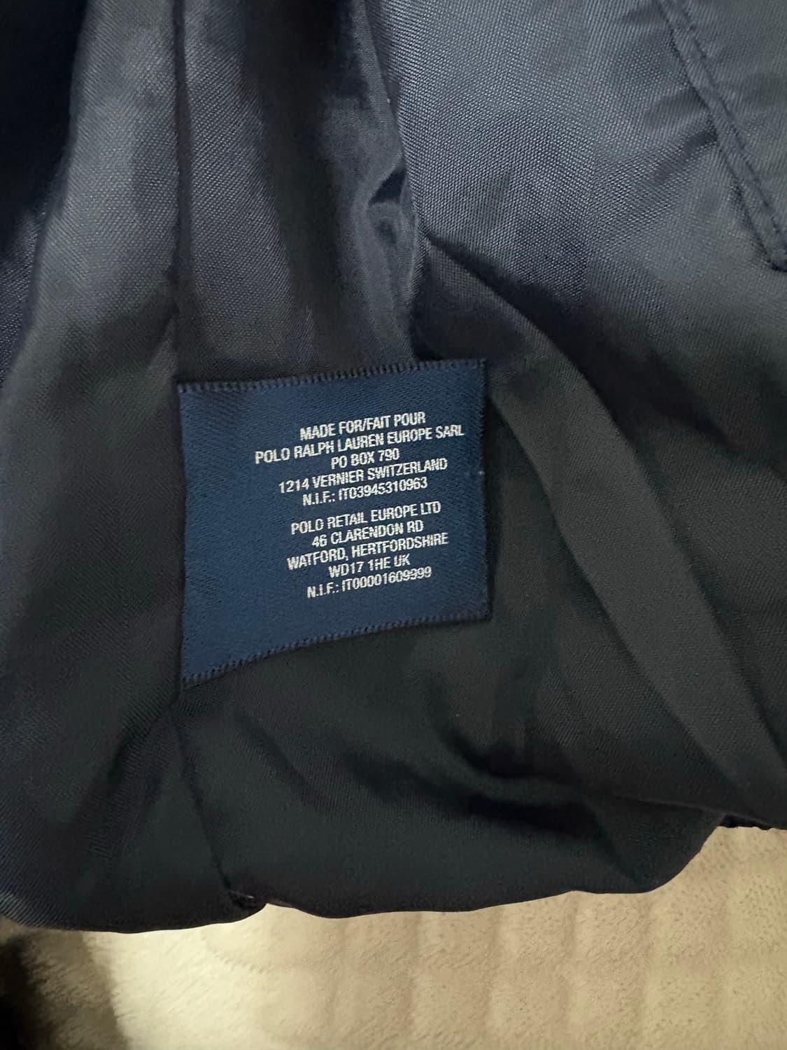 폴로 랄프로렌 픽포니 네이비 패딩 상품이미지5