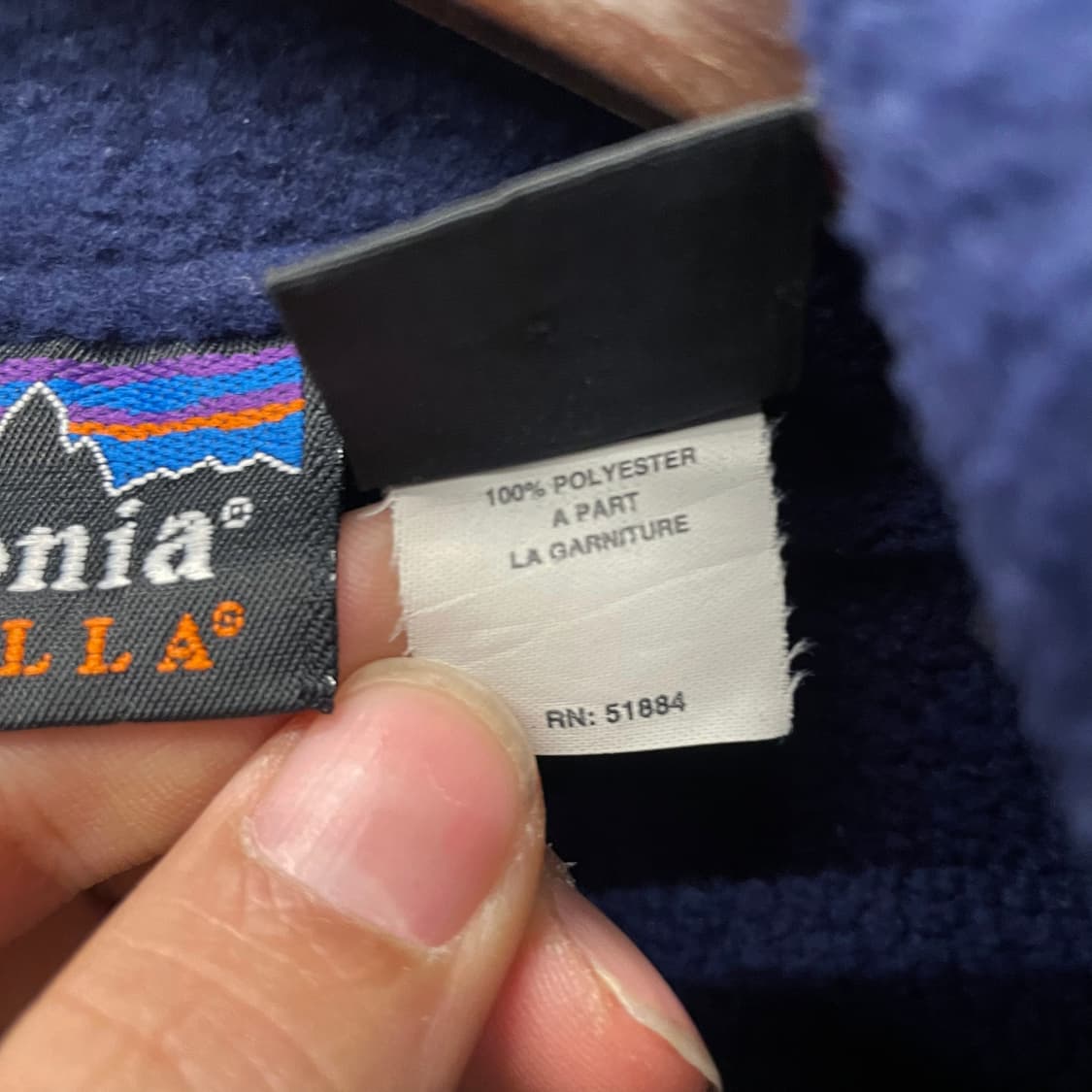 90s 파타고니아 신칠라 하프 집업 풀오버 플리스 N416 상품이미지8