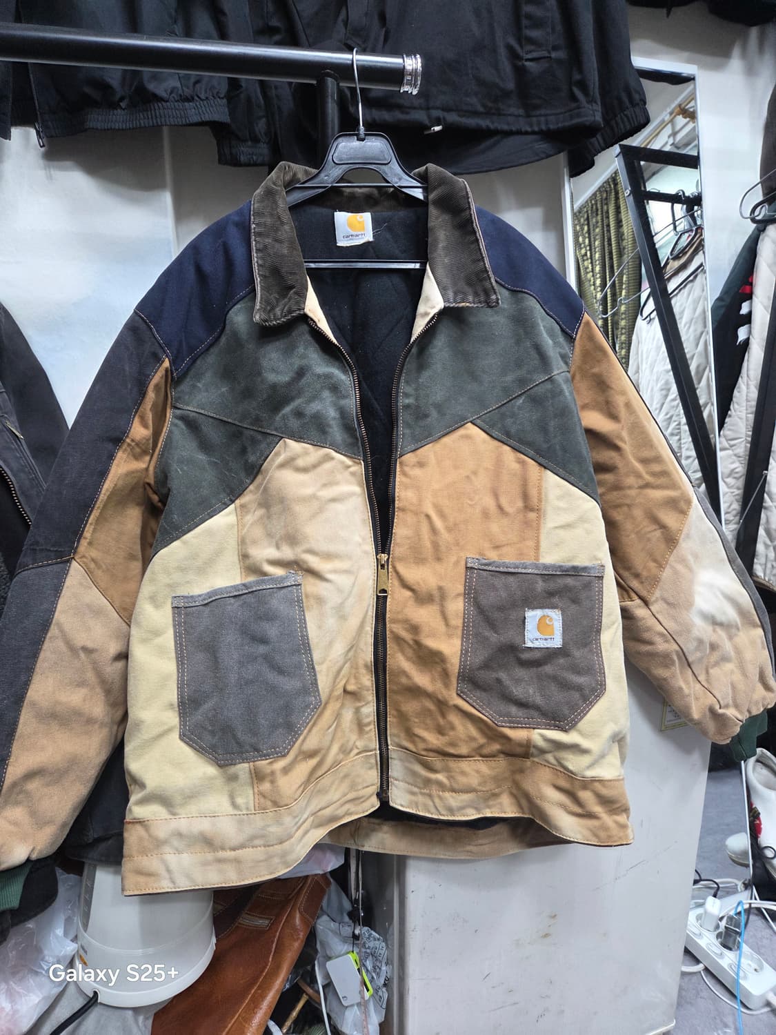 칼하트  패치워크   자켓 상품이미지1