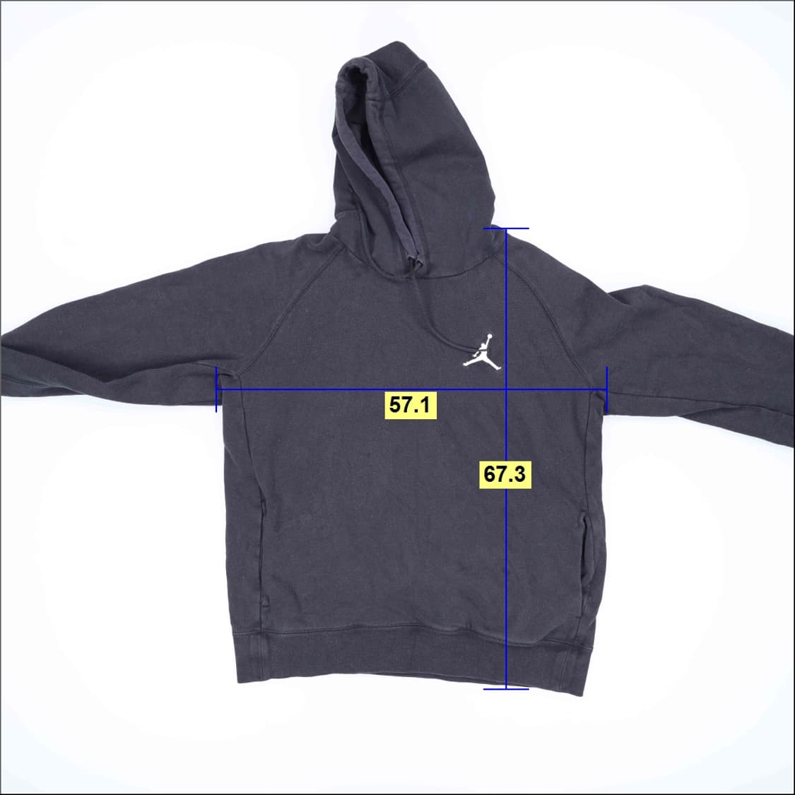 L 나이키조던 점프맨 기모후드티 0330H1 상품이미지7