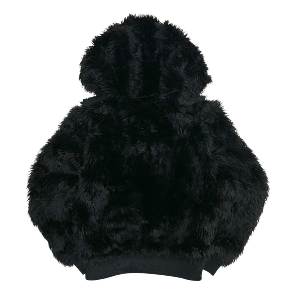 아디다스 블랙 퍼 후드자켓 90 상품이미지3