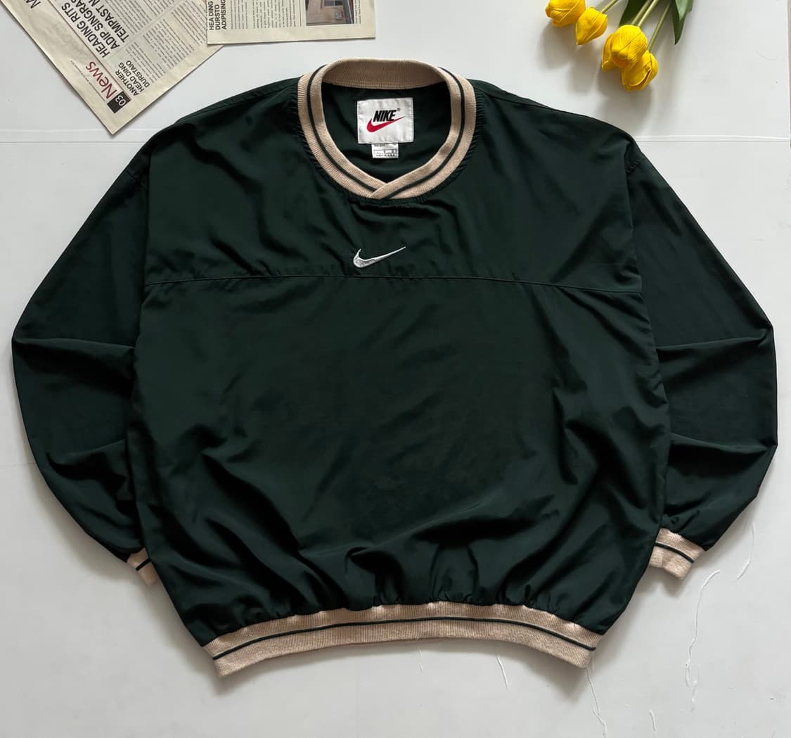 Nike 나이키 빈티지 딥그린 풀오버 웜업 상품이미지2