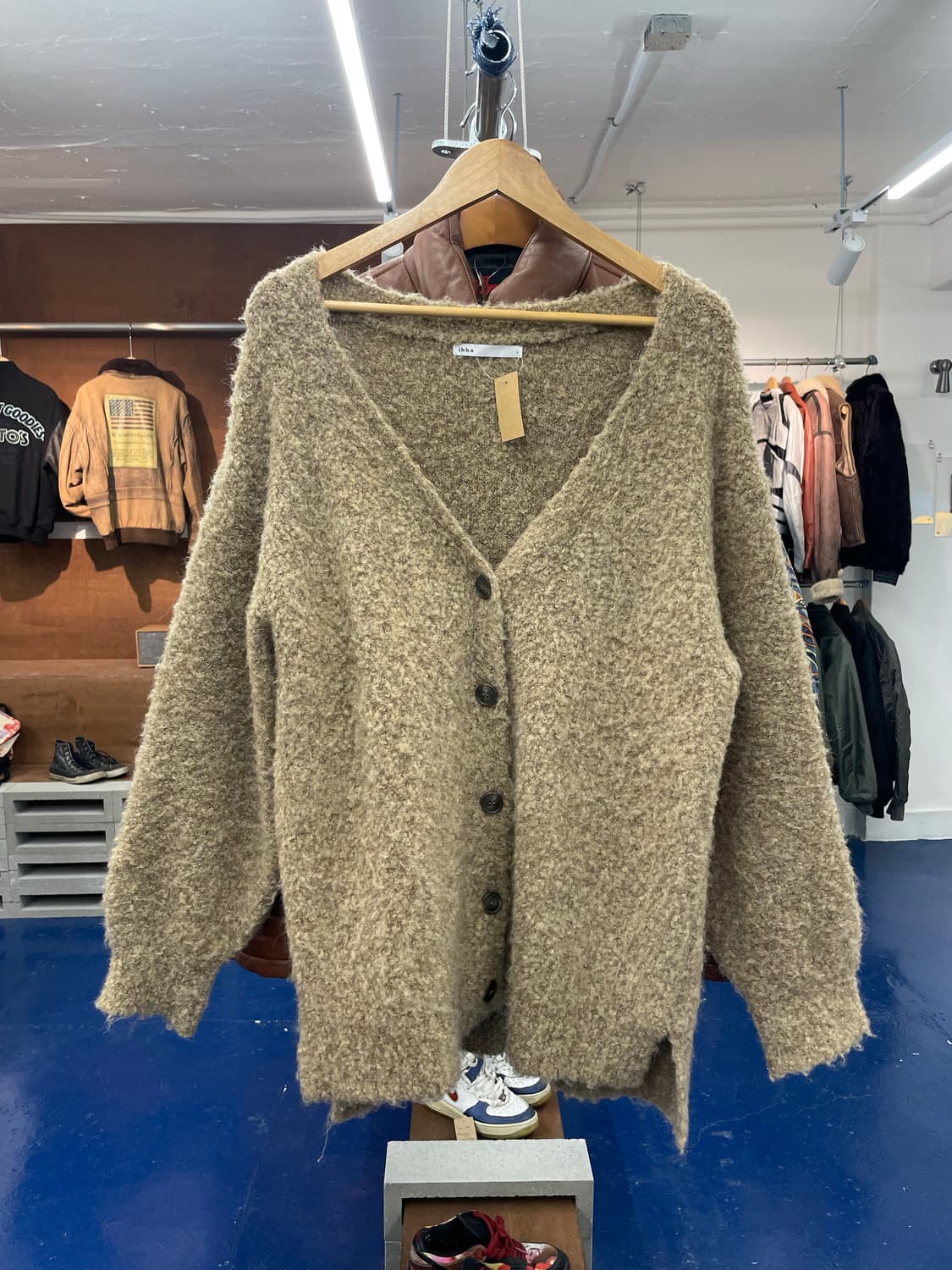 ikka japanese 쉐기독 가디건 상품이미지4