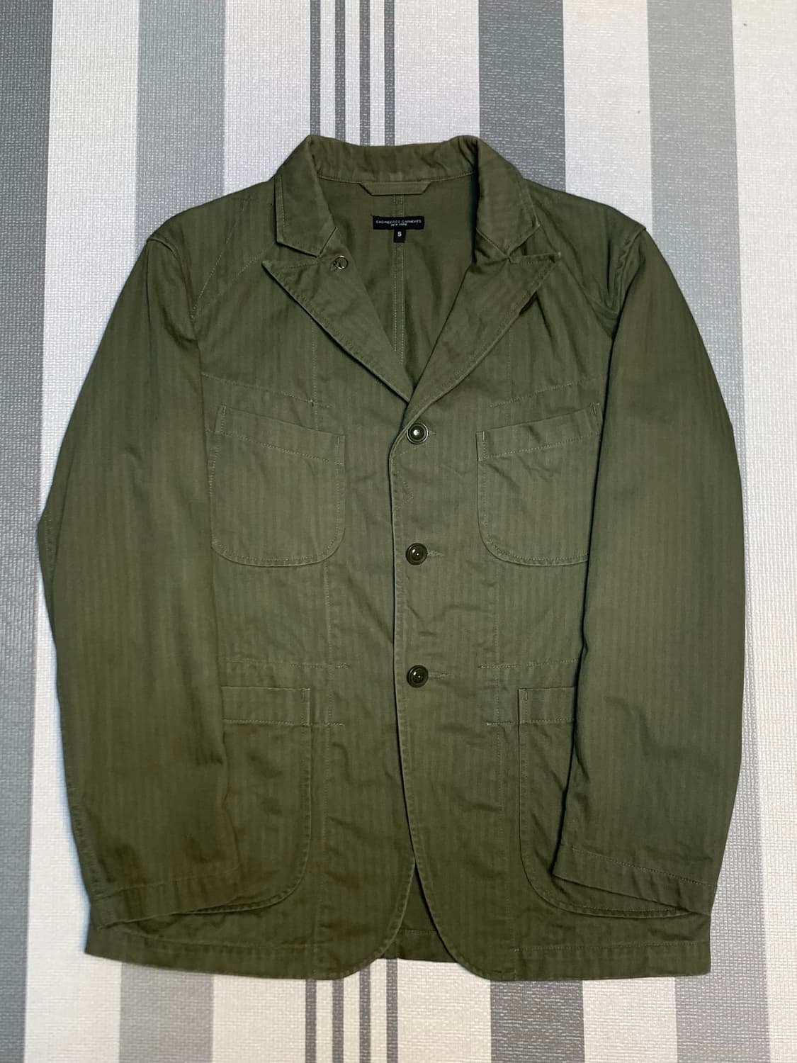 [S]엔지니어드 가먼츠 헤링본 베드포드 상품이미지1