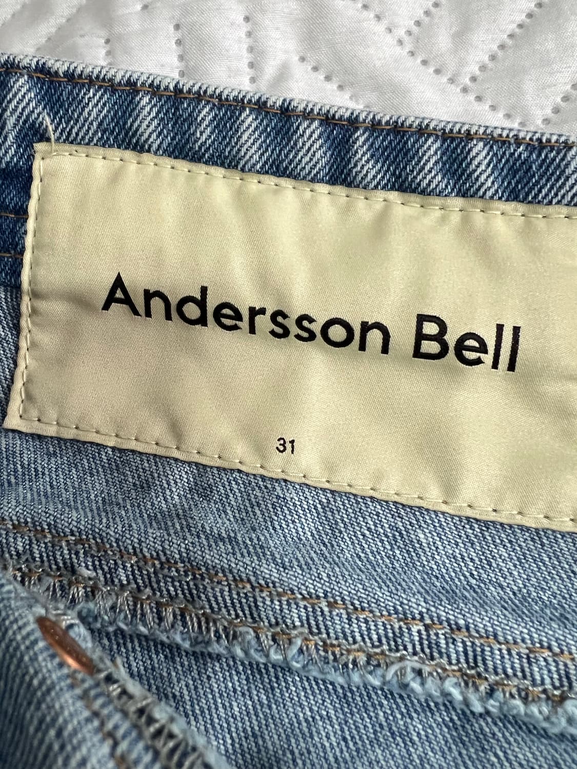 엔더슨밸 버뮤다 데님 쇼츠 상품이미지5