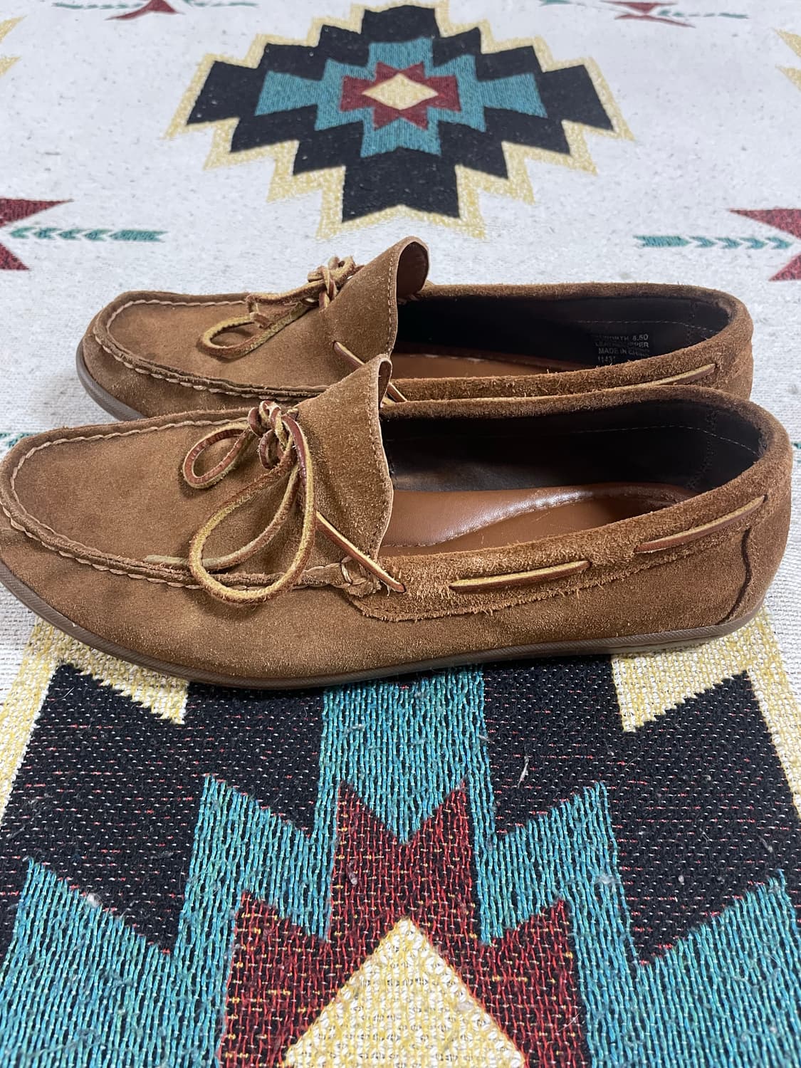 폴로 스웨이드 보트 슈즈(8.5) 상품이미지4