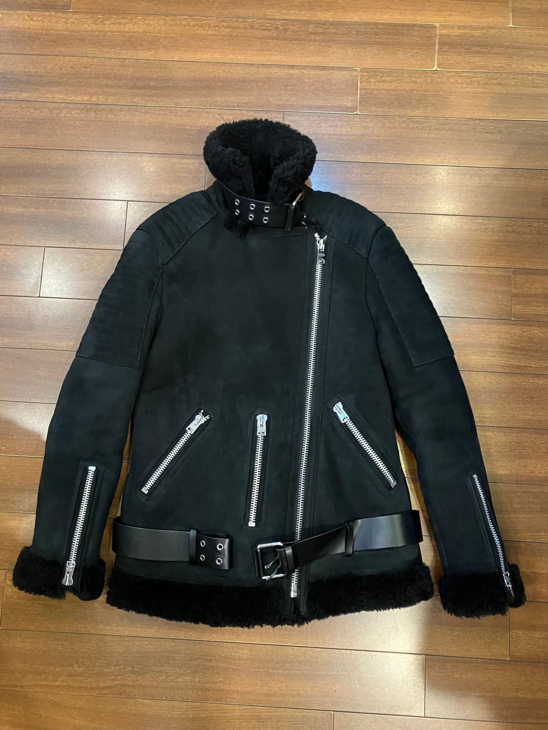 올세인츠 시어링 무스탕자켓  상품이미지2