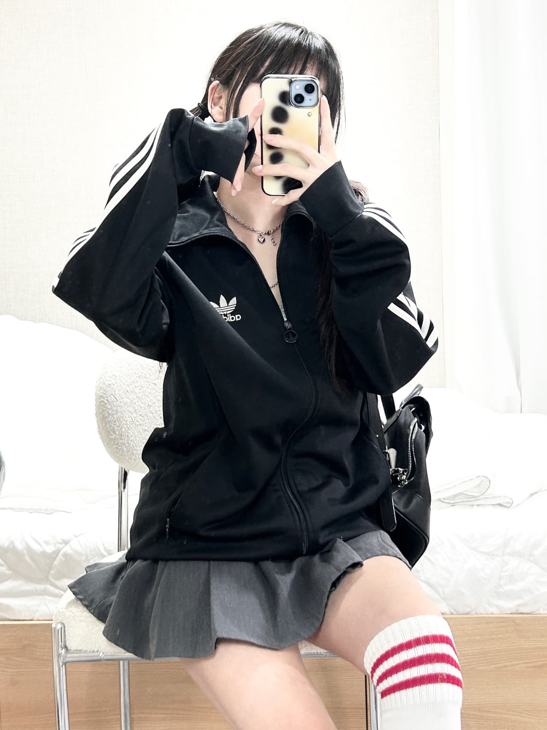 아디다스 블랙 유로파 져지 상품이미지3