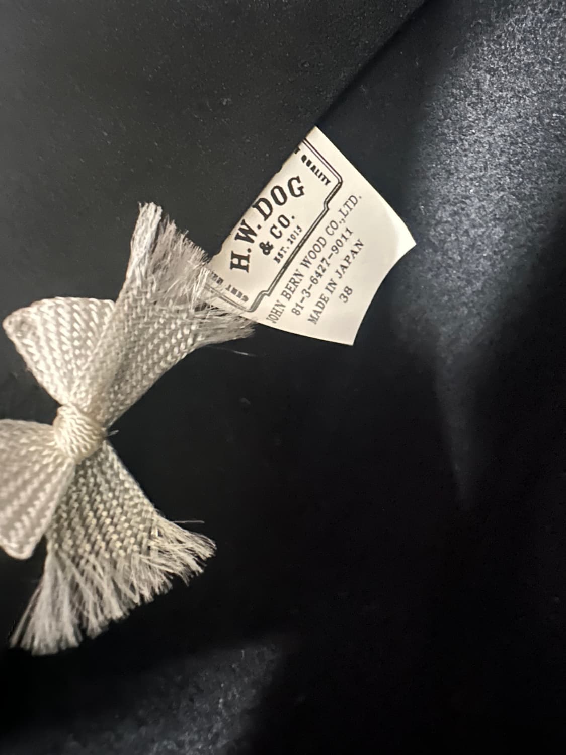 [H.W.DOG&co] 도그앤코 페도라 38사이즈 상품이미지6