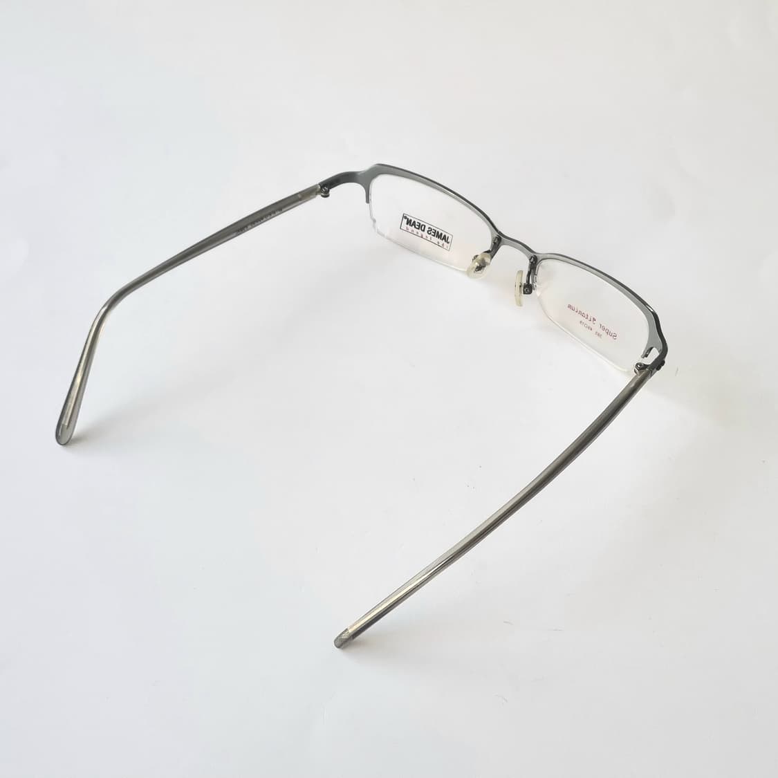 데드스탁  제임스딘 슈퍼티타늄 반무테 안경 281 상품이미지6