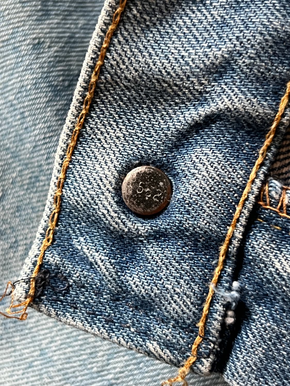 [34]70's 리바이스 오렌지탭 40646-0213 벨바텀 플레어진 상품이미지5