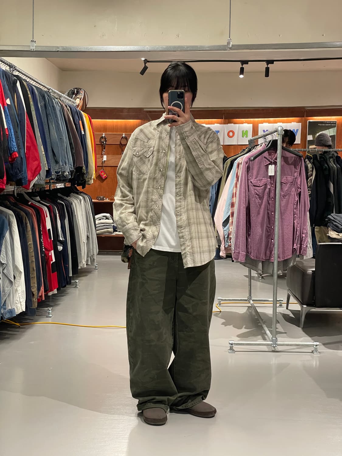 랭글러 웨스턴 셔츠   상품이미지2