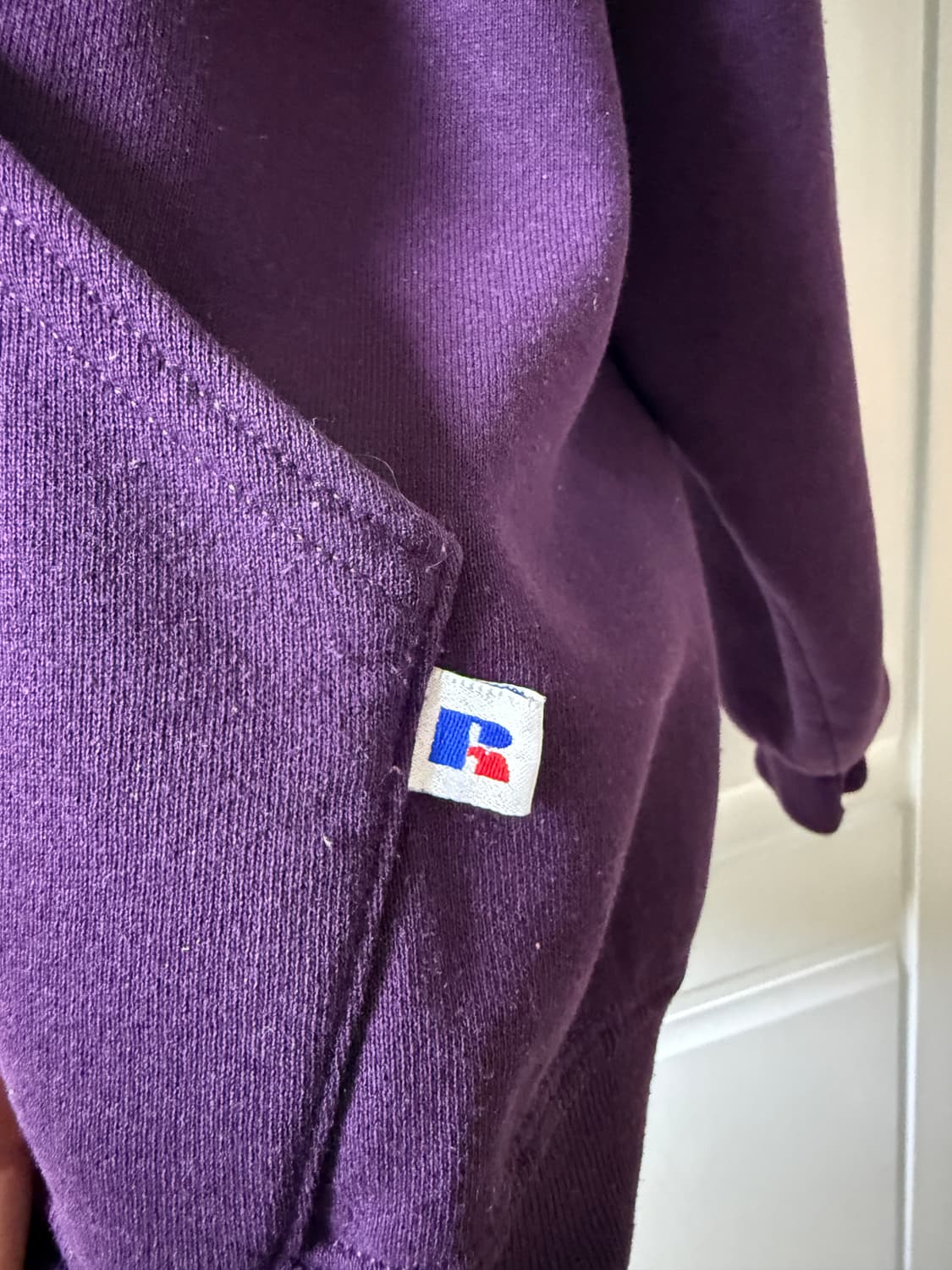 빈티지 러셀 후드 XL 보라색 Made in Usa 상품이미지2