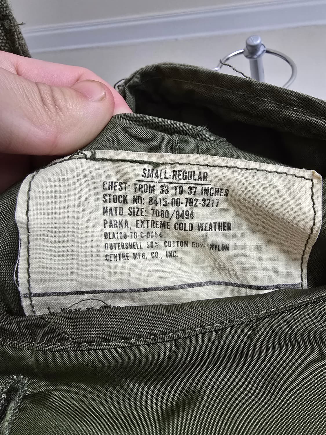 M-65 피쉬테일 개파카 풀세트 상품이미지5