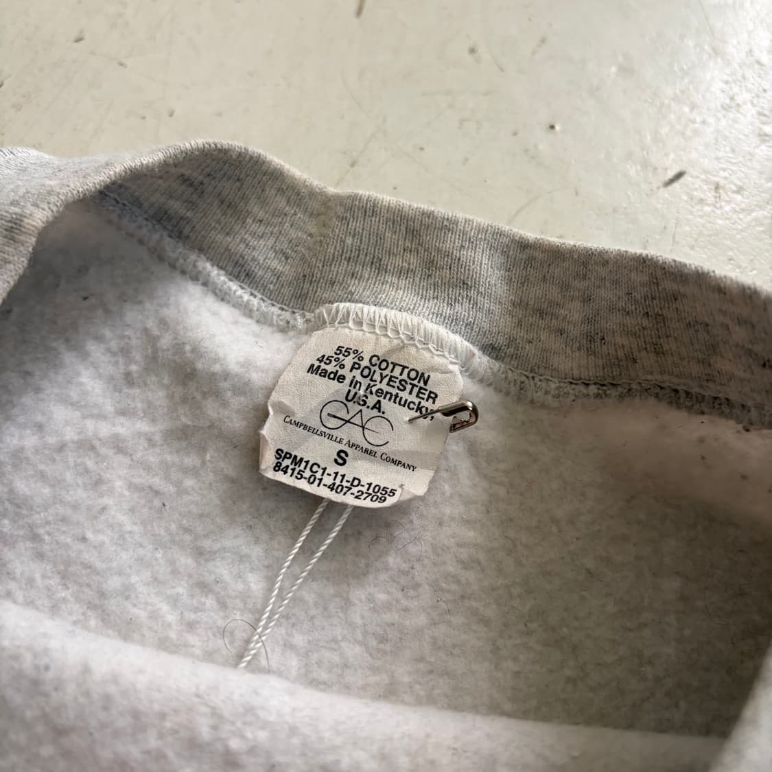 USAF OG 미공군 빈티지 스웻셔츠 S 상품이미지5