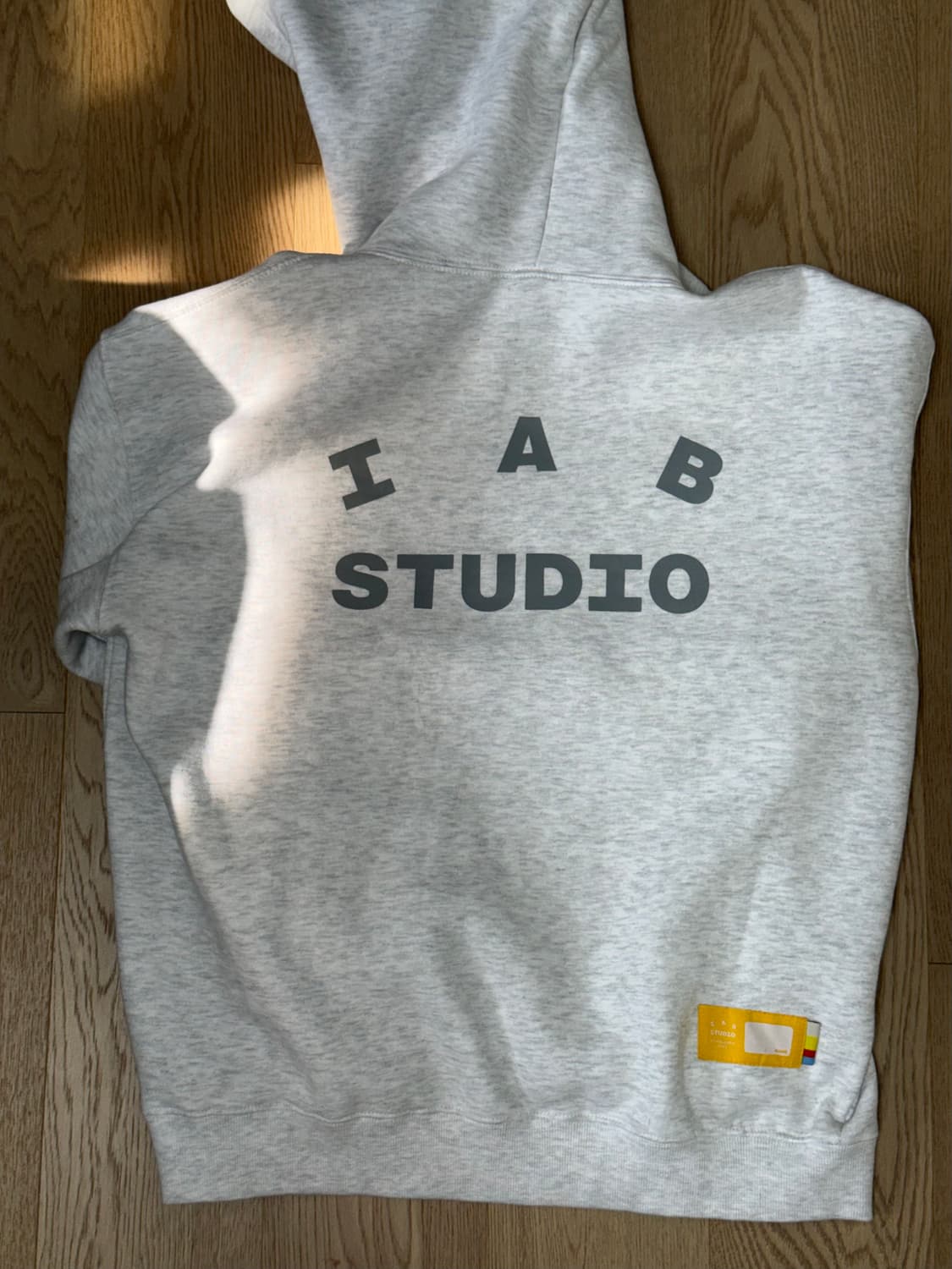 아이앱 그레이 후드티 상품이미지2