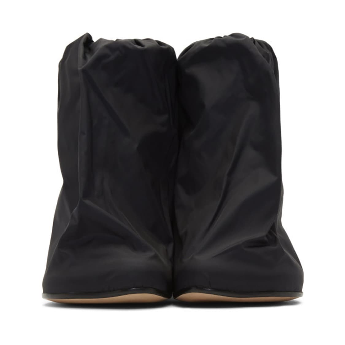 MM6 Black Nylon Gathered boots 상품이미지1