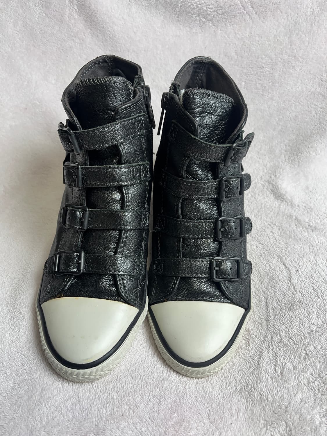 [37] 아쉬 레더 웨지힐 스니커즈 || ASH 230-235 상품이미지2