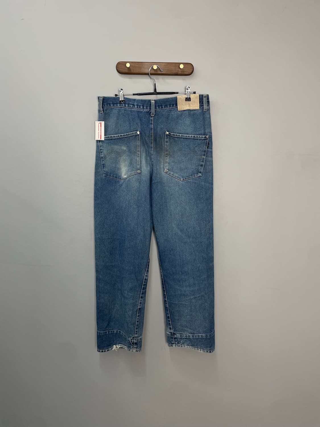 빈티지 워싱 데님 팬츠 H1549 상품이미지4