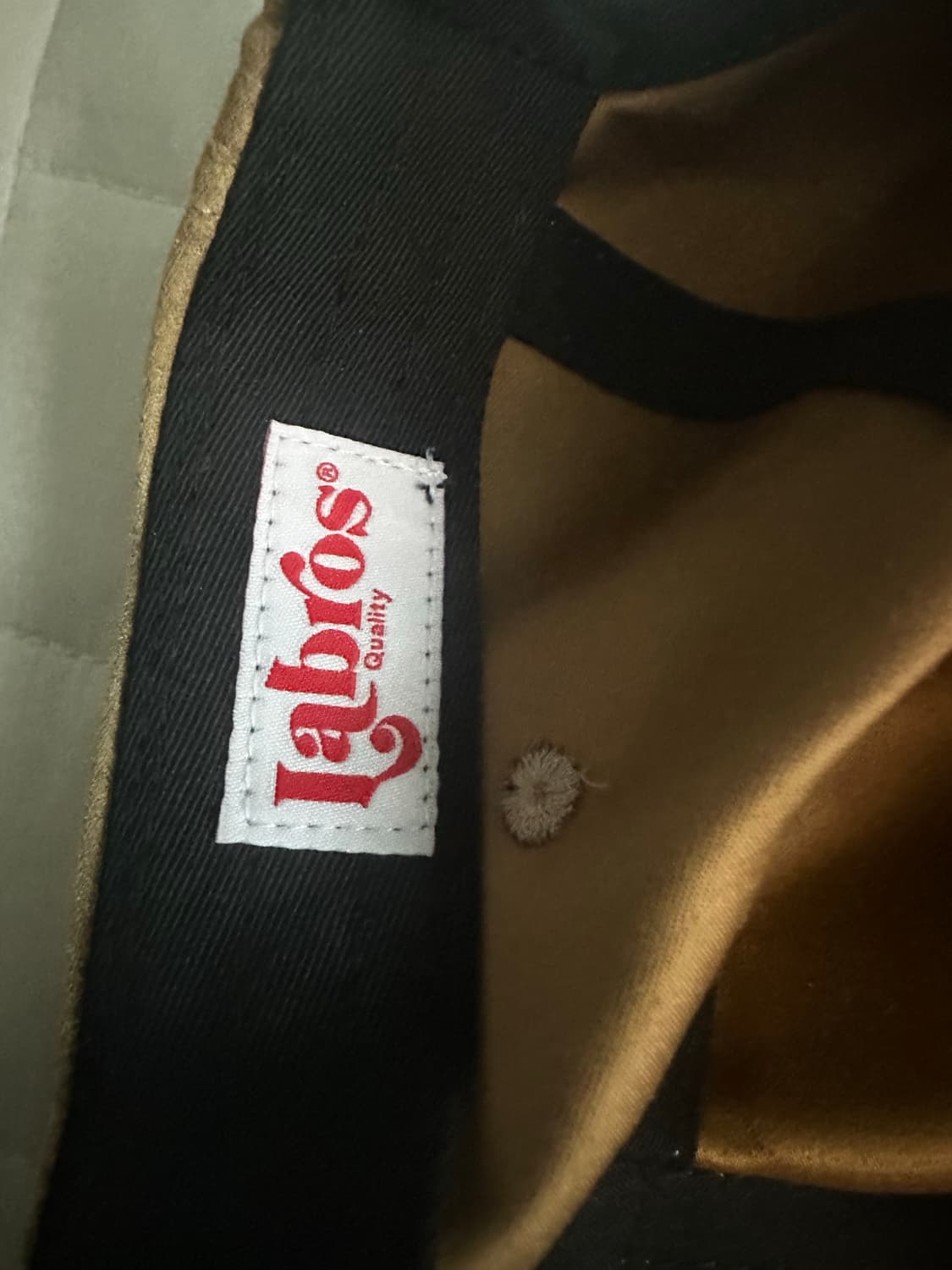 라브로스 스웨이드 캡 상품이미지2