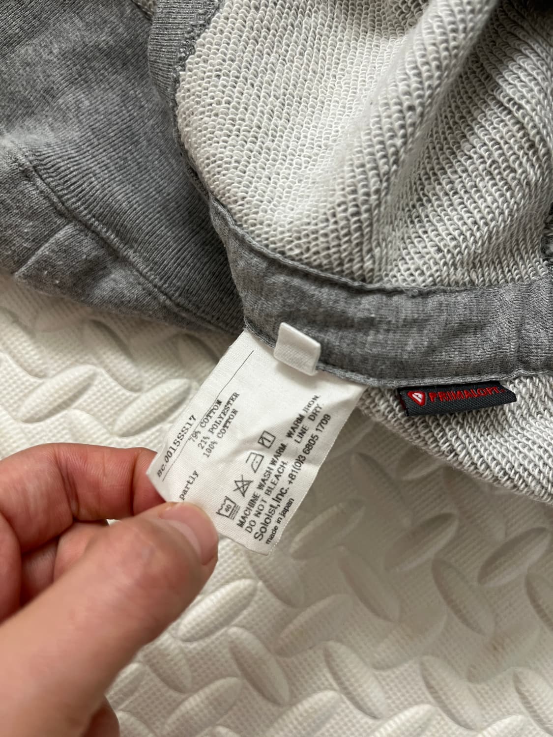 더솔로이스트 랩 레이어드 맨투맨 상품이미지6