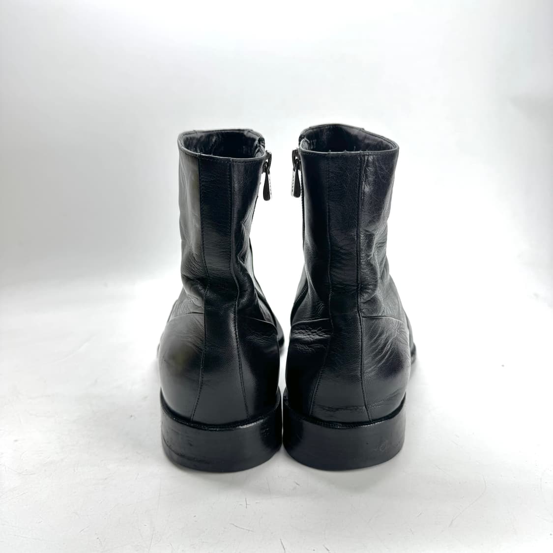 260)발리 빈티지 집업 레더 부츠 상품이미지4