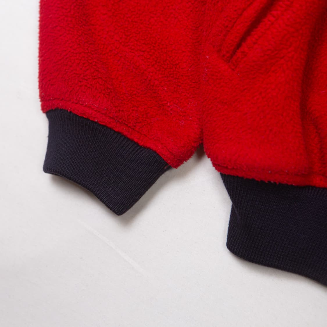 80s 폴로 랄프로렌 플리스 자켓 레드 상품이미지3
