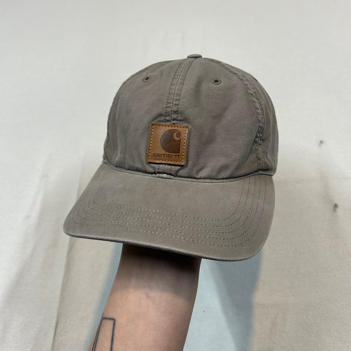 칼하트 워크웨어 볼캡 모자 차콜 그레이 상품이미지1