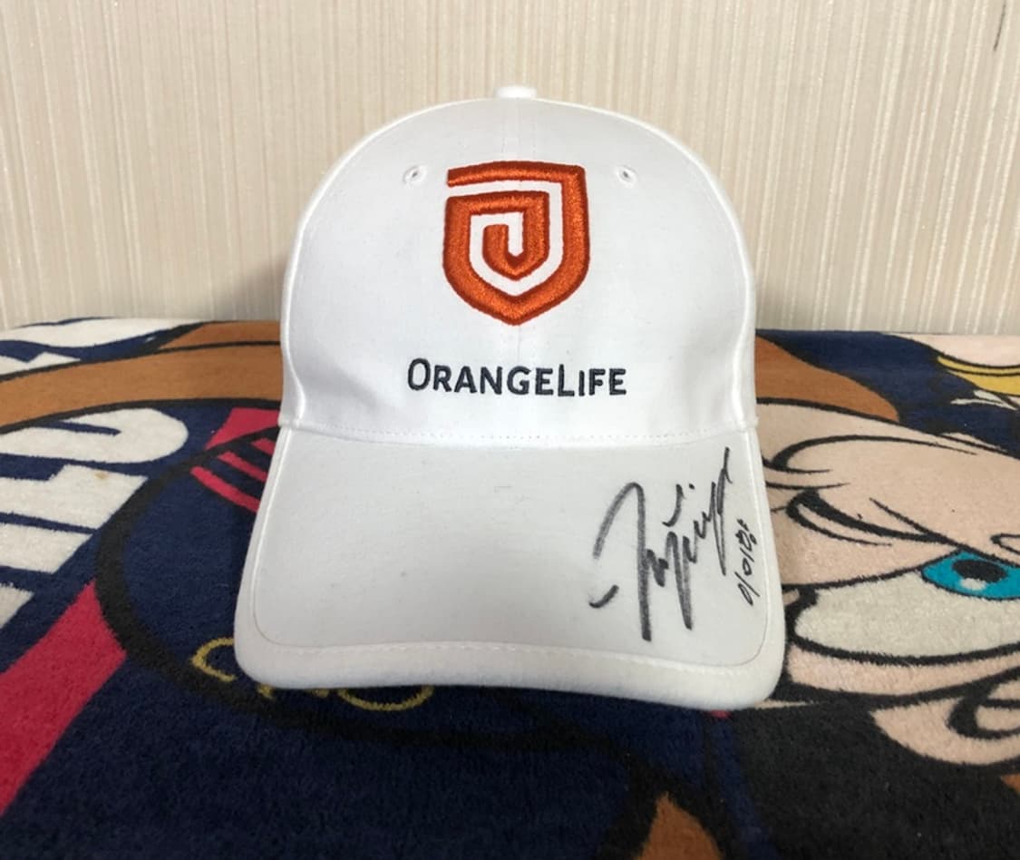 오렌지라이프 챔피언스트로피 골프모자/이미향프로 싸인모자 상품이미지4