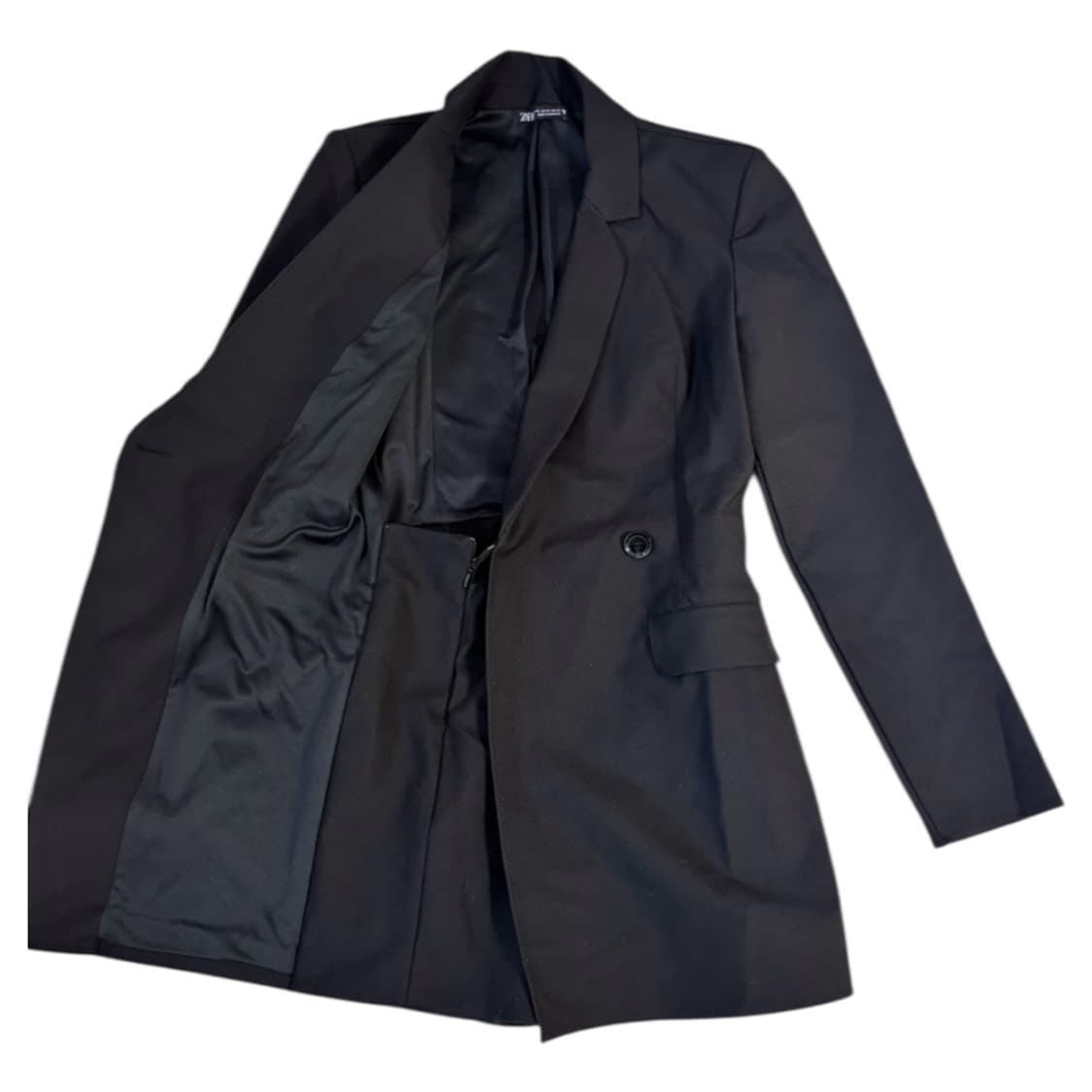 자라 ZARA 블랙 정장 블레이저 미니원피스 상품이미지4