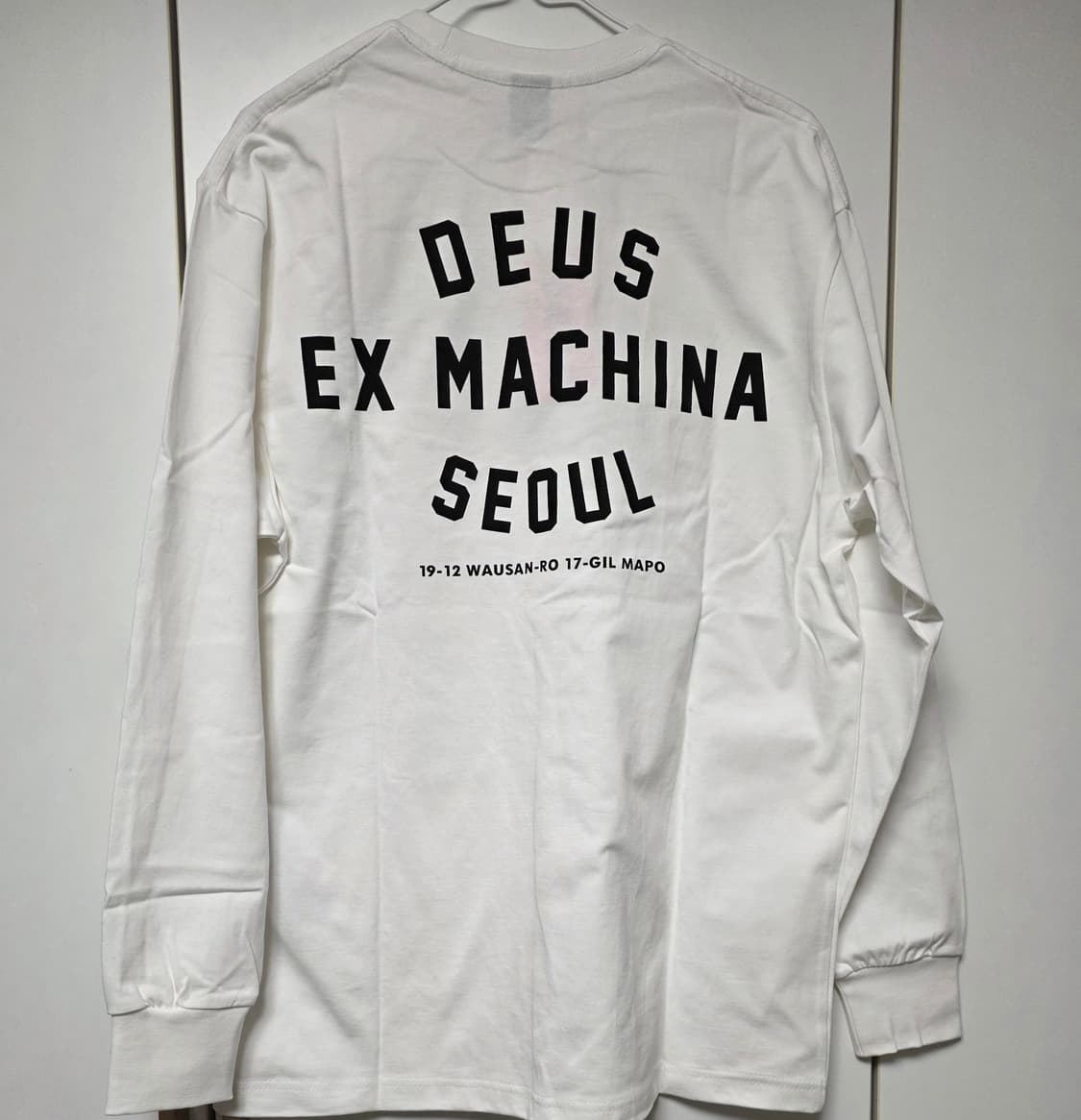 데우스 엑스 마카나 서울 긴팔 티셔츠 화이트 M 상품이미지2