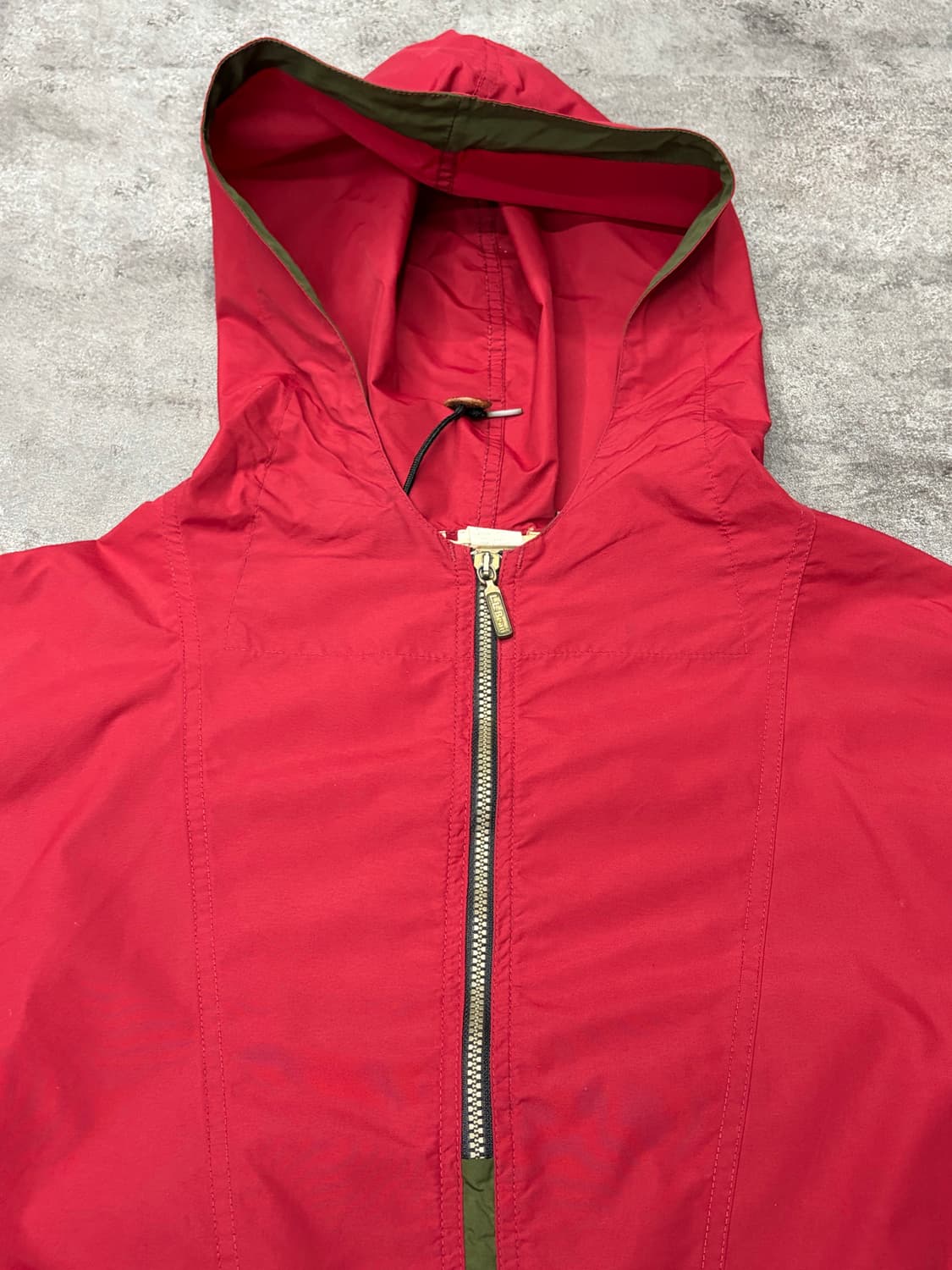 90-00s LLbean 엘엘빈 아노락 바람막이 자켓 레드/블루 상품이미지4