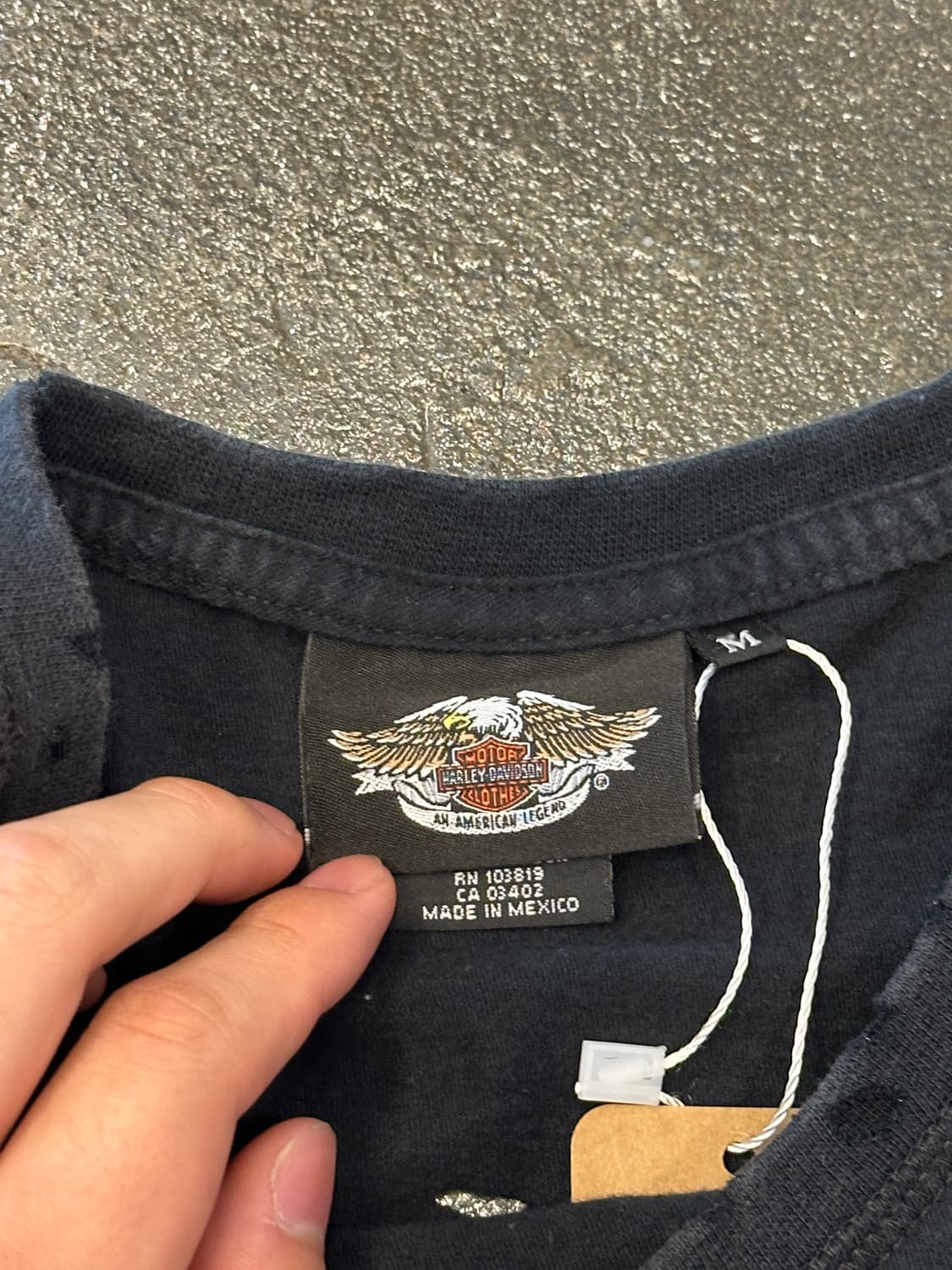 Harley Davidson 할리 데이비슨 데미지드 나시 M 상품이미지5